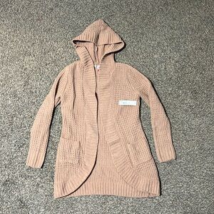 Women’s No Boundaries open hooded cardigan with pockets size 1 (XS)